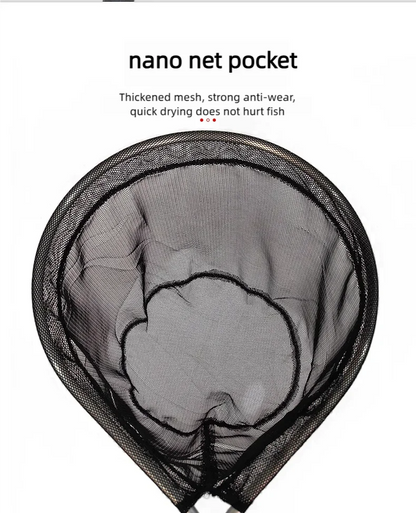 Fly Fishing Landing Net – Corrosion-Resistant Handle with Knotless Mesh, Perfect Gift for Anglers