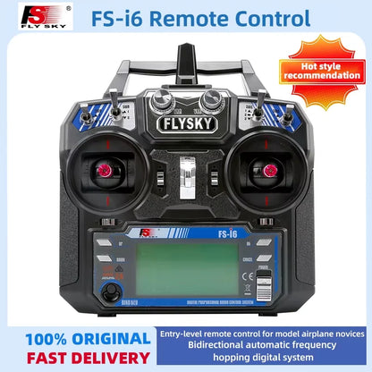 Flysky FS-i6 2.4G 6CH RC Transmitter — Compatible with FS-iA6 / FS-iA6B Receiver for Quadcopter DIY Drones