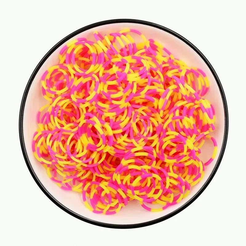 Loom Rubber Bands Refill Kit – DIY Bracelet Making Craft Set for Kids, Creative Weaving Toy Gift