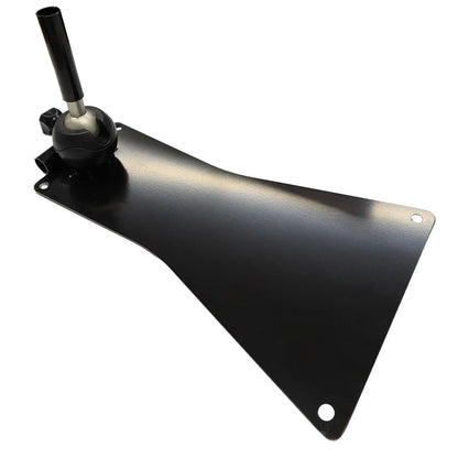 Golf Swing Trainer Practice Plate – Durable Metal Alignment Tool for Indoor & Outdoor Hitting Mat Training