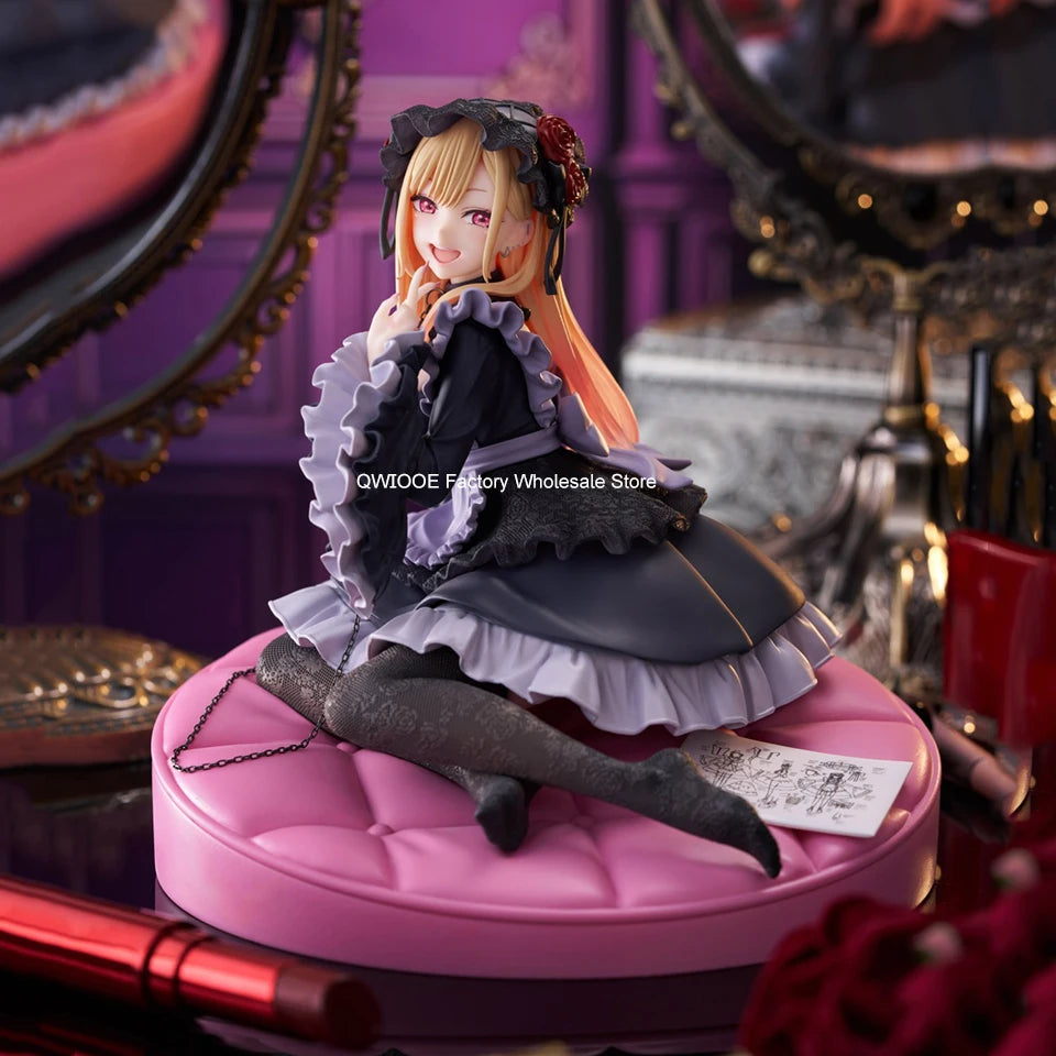 Original TAITO My Dress-Up Darling 15cm Marin Kitagawa Bunny Girl Figure – Sexy PVC Collectible Gift for Boys & Anime Fans