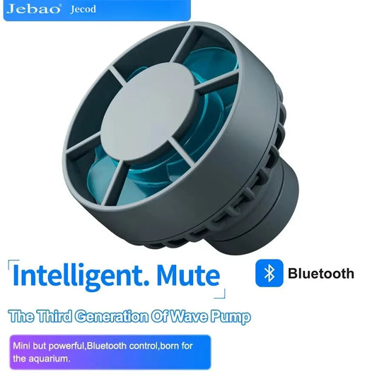 Jebao Jecod DLW Series Bluetooth Aquarium Wave Pump – 2024 Smart Mute DC Water Pump for Saltwater Fish Tanks
