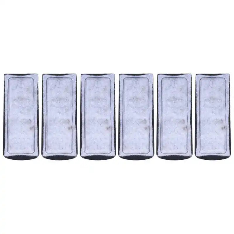 6PCS Aquarium Filter Cotton Replacement - Wall-Mounted Carbon Filter Accessory for Fish Tanks