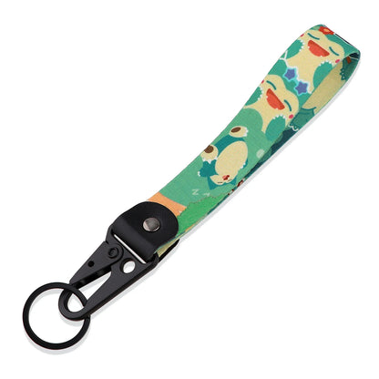 Anime Dinosaur Keychain Lanyard – Cute Car Keyring Toy Bag Pendant & Key Holder Gift