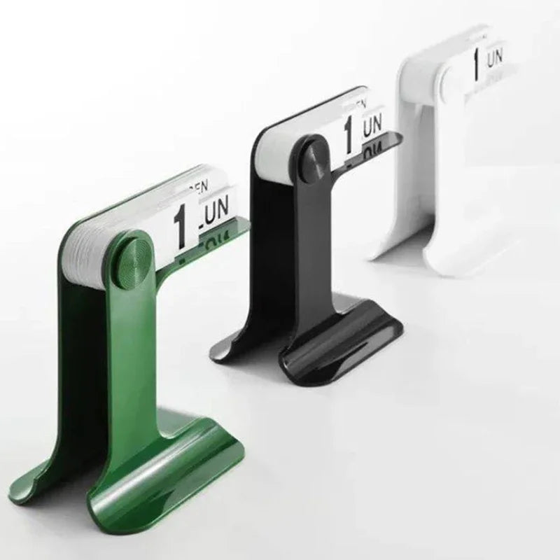 INS Design Desktop Flipping Calendar 2025-2024 – Creative Modern Office & Living Room Decor