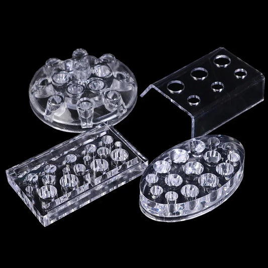 4 Types Acrylic Tattoo Ink Cup Holder – PMU Microblading Pigment Storage Stand