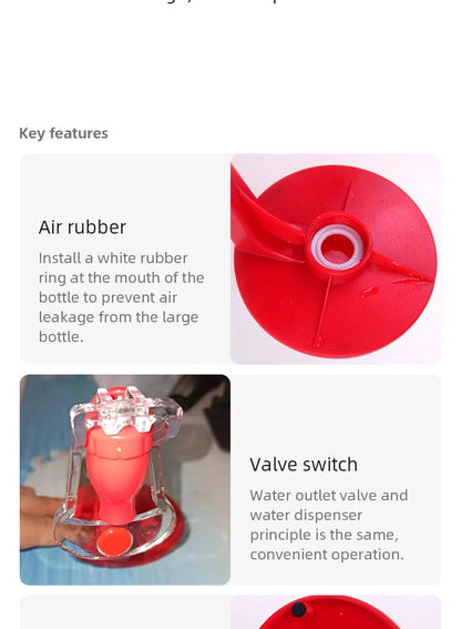 Inverted Water Dispenser Pump – Hand Pressure Cola & Water Bottle Dispenser