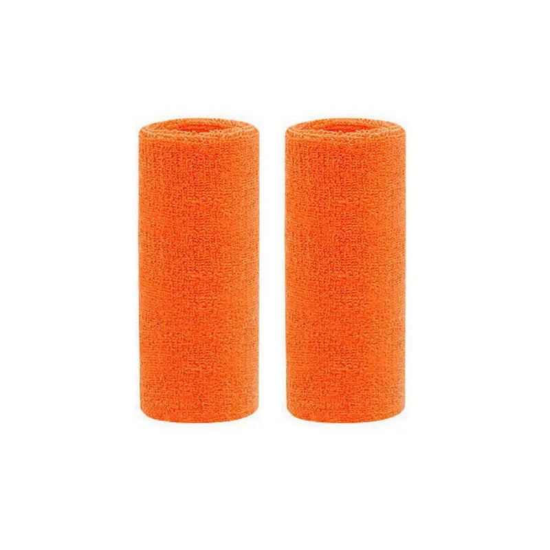 2PCS Sports Wristbands – Tennis & Fitness Sweat Bands for Basketball, Volleyball, Padel with Wrist Guard Cuffs
