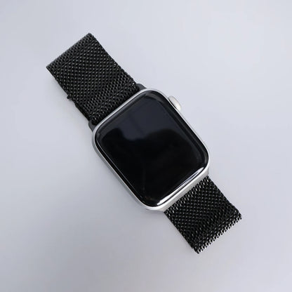 Titanium Band for Apple Watch Ultra 2 (49mm) – Milanese Loop with Secure Parachute Buckle, Compatible with Series 5-10