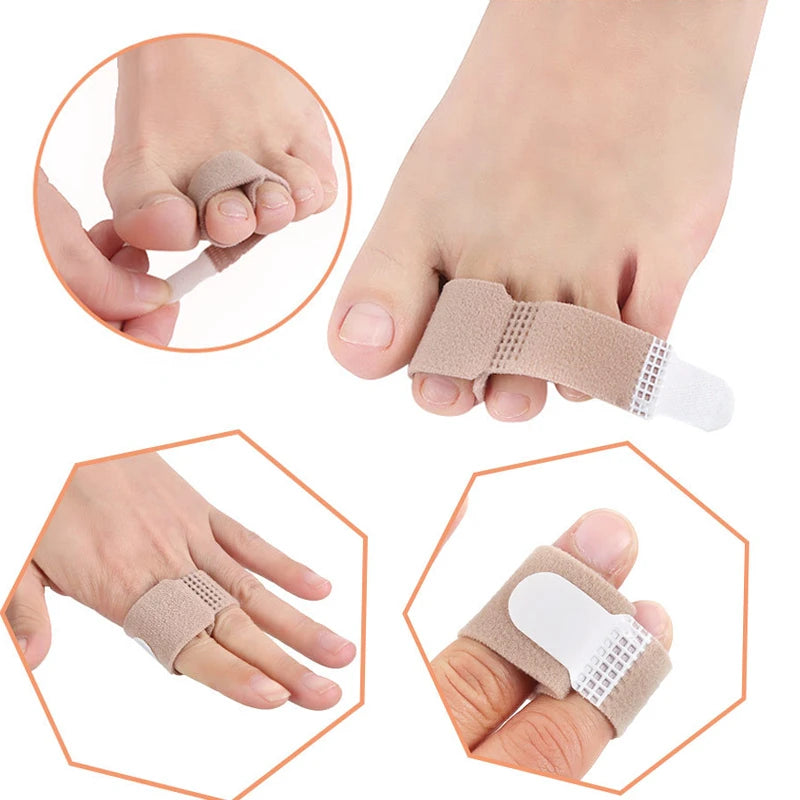 Toe & Finger Straightener Tape – Hammer Toe, Hallux Valgus Corrector B ...