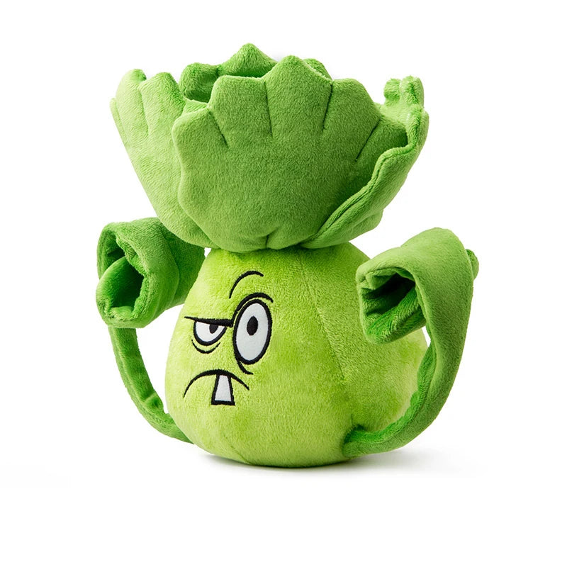 Plants vs Zombies Plush Toy Set – Sunflower, Peashooter & Kernel-pult Soft Figures Pillow for Kids Christmas Gift