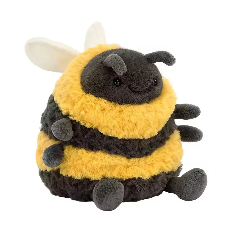 Jelly Cat Small Barcelo Bee Bear Pendant – Cute Monkey Animal Toy for Kids, Birthday Gift & Kawaii Home Decor