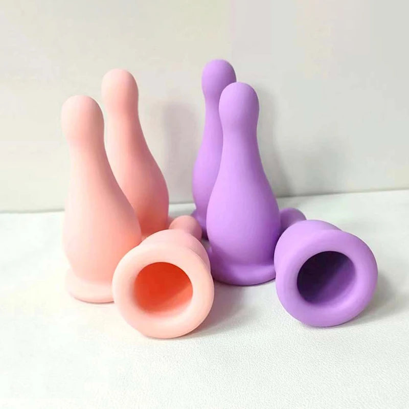 Silicone Vacuum Cupping Massage Set – Anti-Cellulite Body Cups & Facial Suction Cups for Face, Neck Lift, Gua Sha & Anti-Wrinkle Care