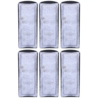 6PCS Aquarium Filter Cotton Replacement - Wall-Mounted Carbon Filter Accessory for Fish Tanks