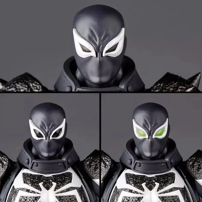 Venom Revoltech Amazing Yamaguchi Agent Venom Figure - Eugene Thompson Anime Model for Collection & Gifts
