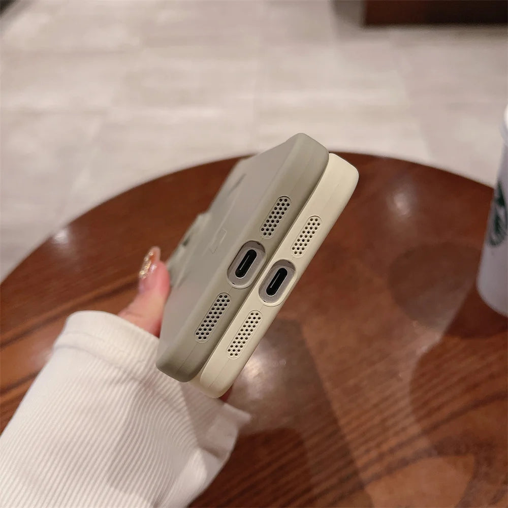 Magnetic Wireless Charging Case for iPhone 15, 14, 13, 12 – MagSafe Compatible, Ultra-Thin Frameless Matte Hard PC Cover, Luxury Design