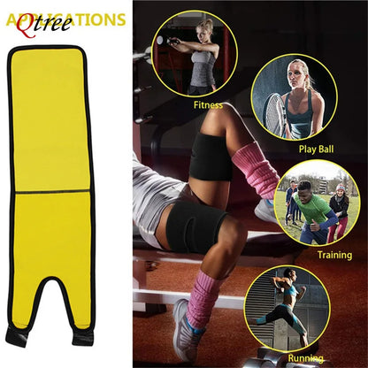 Qtree Thigh Trimmer Trainer Belt - Hot Neoprene Legging Shapers for Women - Slimming Thigh Sauna Sweat Wraps for Weight Loss Support