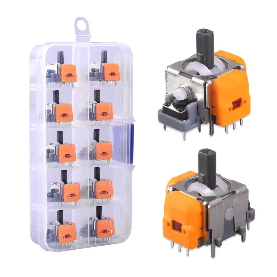 Replacement Hall Effect 3D Analog Joystick – Thumbstick Sensor for PS5, PS4, Xbox One & Switch Pro Controllers