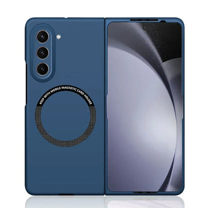 Ultra Thin Skin Feel Case for Samsung Galaxy Z Fold 3/4/5/6/7 – Magnetic Wireless Charging Compatible Fold Cover