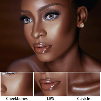 Highlighting & Bronzer Stick - Face Brightening Blusher, Rouge Concealer Pen, Long-Lasting Corrector & Nose Contouring Cosmetics