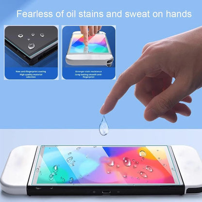 1-4PCS Tempered Glass Screen Protector for Nintendo Switch / Switch OLED / Switch 2 – Anti-Scratch with Auto-Alignment Frame