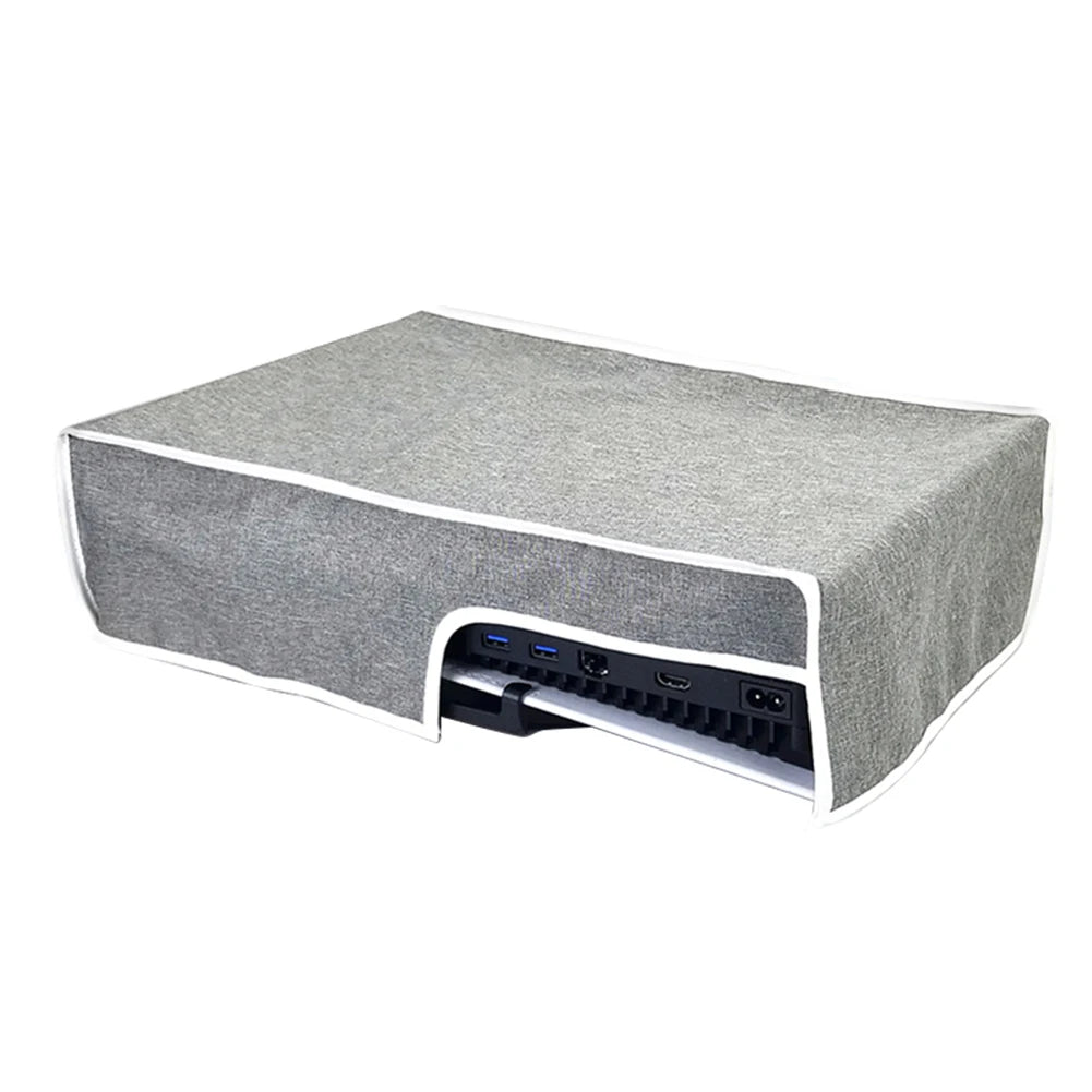 Dust Cover Case for PS5/PS5 Slim Console – Anti-Scratch, Dustproof, Waterproof Protective Shell, Washable Game Accessories