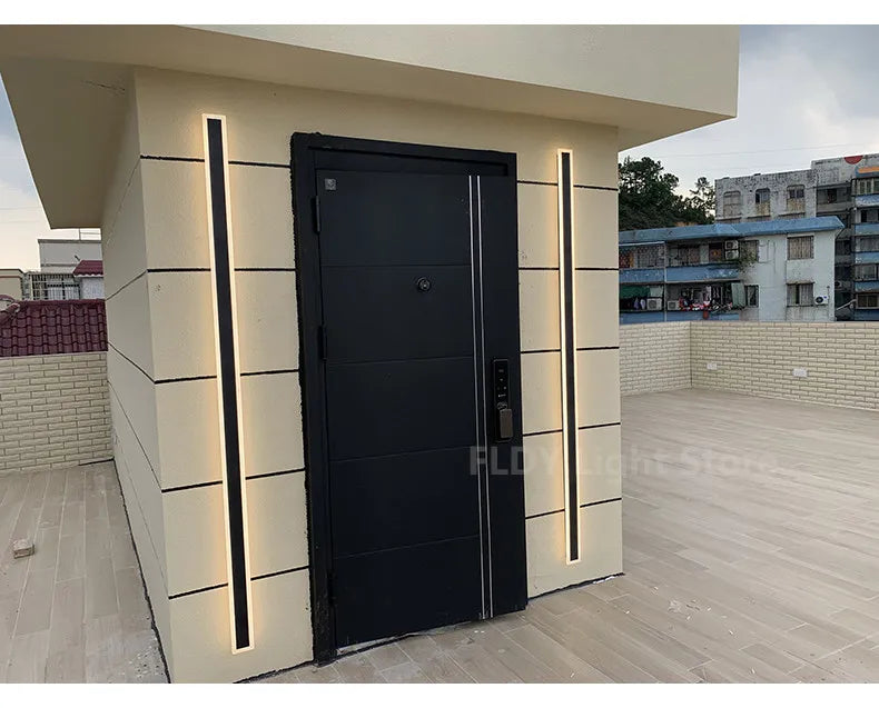 Outdoor Wall Lamp – IP65 Waterproof LED Long Corridor & Staircase Light, Balcony, Villa & Garden Entrance Lighting