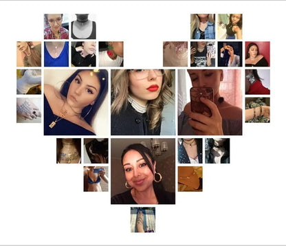 Exaggerated Chunky Metal Wire Choker Necklace – Gold Punk Collar, Wide Smooth Chain, Steampunk Jewelry for Women