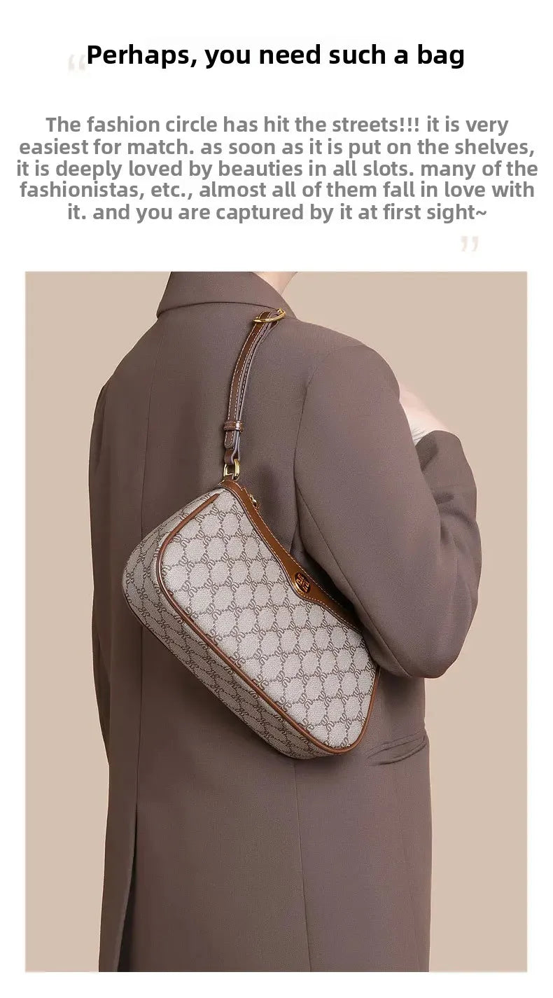 Trendy Floral Women’s Shoulder Bag – Small Square PVC Crossbody Bag for Commuting & Hip Hop Style