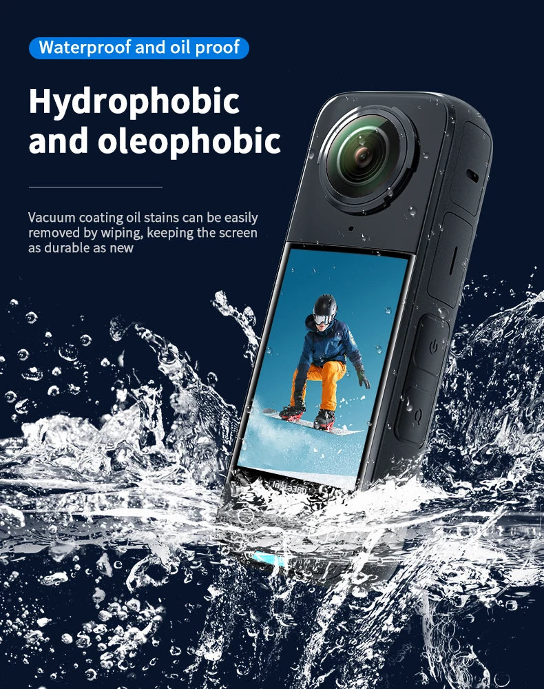 Insta360 X4 Premium Glass Lens Guard Protector for ONE X4 – Accessories for Insta360 ONE X4