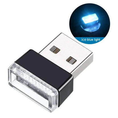 Mini USB LED Car Light – Plug & Play Interior Atmosphere Lamp, Emergency & Decorative USB Auto Lighting by Stonego