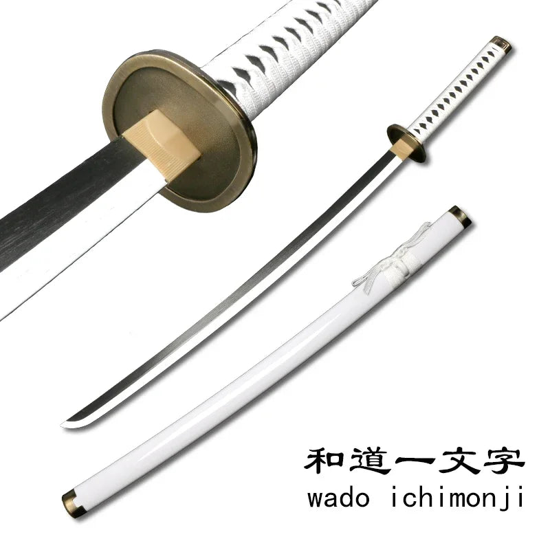 1:1 Roronoa Zoro Katana Wooden Toy Swords – Wado Ichimonji, Shusui, Enma Anime Cosplay Props & Collectible Weapons