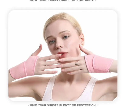 Unisex Wrist Guard Band: Support Brace for Carpal Tunnel, Sprains, and Gym - Sports Pain Relief Wrap Bandage for Protective Gear