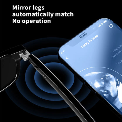 Enhance Your Experience with E13 Smart Glasses: Bluetooth 5.0 Sunglasses & Headphones Combo for Outdoor Sports, Hands-Free Calling, and Music Playback