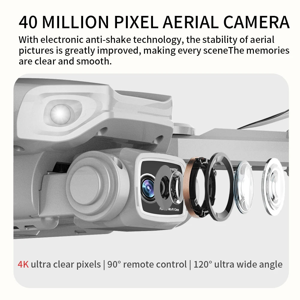 LYZRC L900 PRO GPS Drone – 4K HD Dual Camera, 5G WiFi, Brushless Motor, FPV Quadcopter, Foldable Aerial Photography Drone