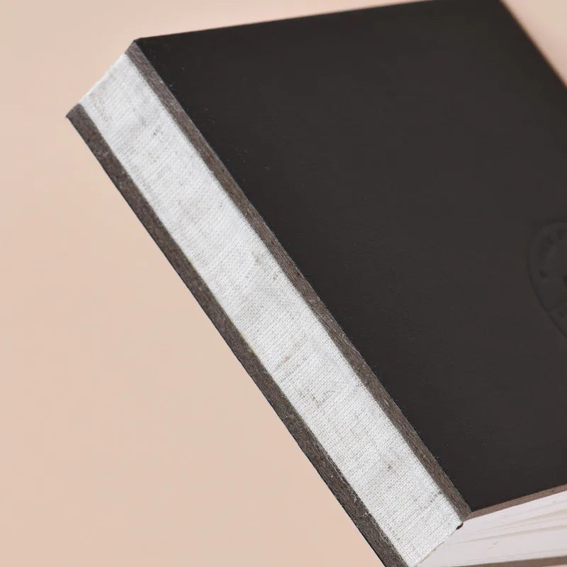 Travel Watercolor Book - 300g Mini Portable Sketch Book with Medium Thick Texture, PU Cover for Art Students and Painting Supplies