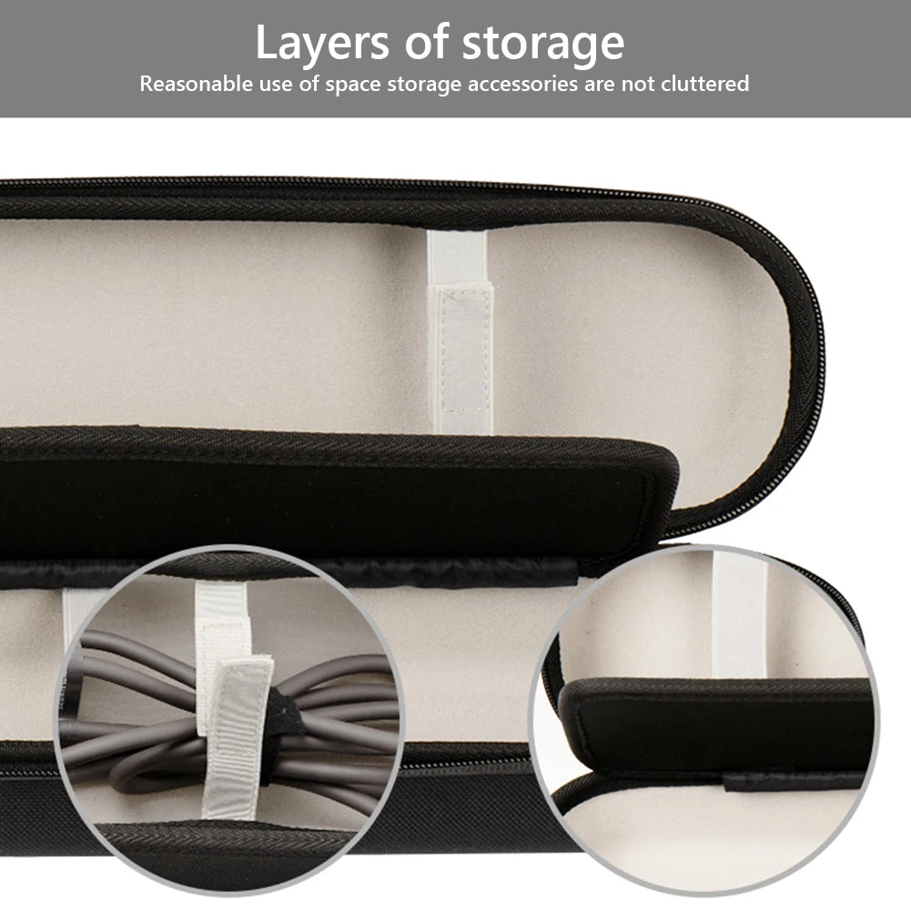 EVA Hard Carrying Case – Shockproof, Anti-Scratch Travel Storage Bag for Dyson Airstrait HT01 Hair Straightener