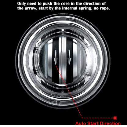 Gyroball Powerball Forearm Exerciser — Gyroscope Muscle Trainer for Wrist & Hand Fitness