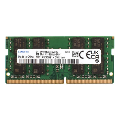 Samsung DDR4 SODIMM Laptop RAM – 4GB, 8GB, 16GB 2400MHz, 2666MHz, 3200MHz for Intel CPUs
