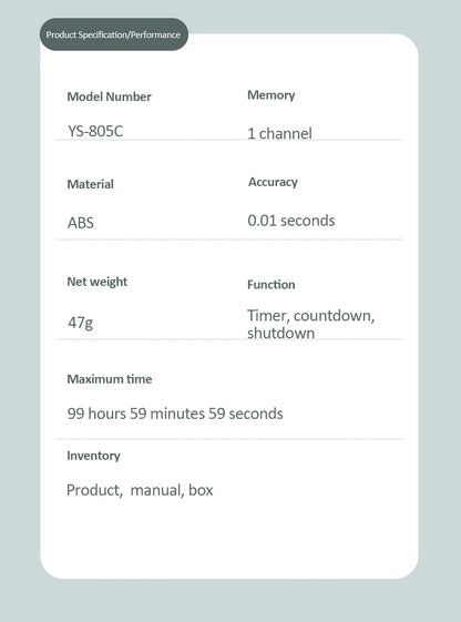 Professional Digital Pocket Stopwatch – Handheld Chronometer Timer with 0.01s Precision for Outdoor Sports & Training