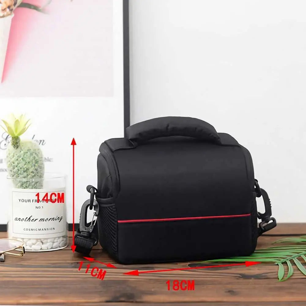 Fashion Digital DSLR Camera Shoulder Bag: Waterproof Case for Canon, Nikon, Sony - Photography Photo Bag with Lens Pouch