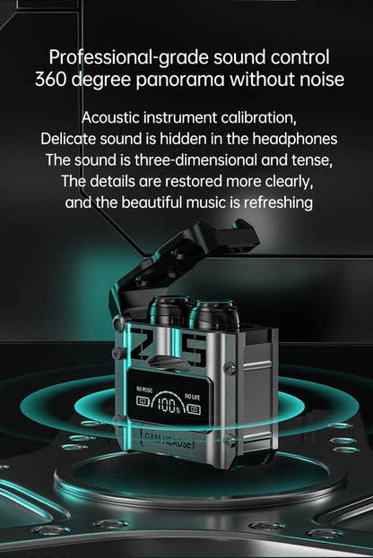 Original M25 TWS Wireless Earbuds – Bluetooth, Touch Control, Noise Reduction Stereo Headphones for Xiaomi & iPhone