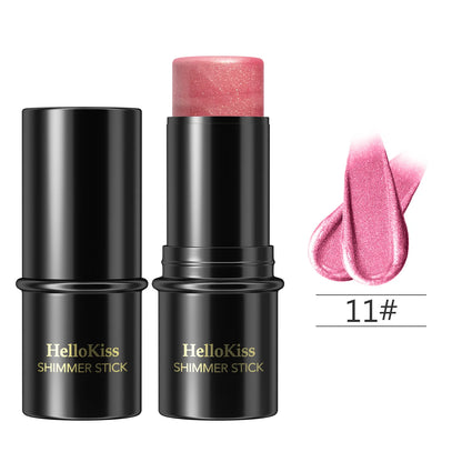 Face Brown Bronzer Contour Stick - Foundation Makeup Pen, Long-Lasting Smooth Contour, Shadow Blusher & Highlight Concealer Cosmetics