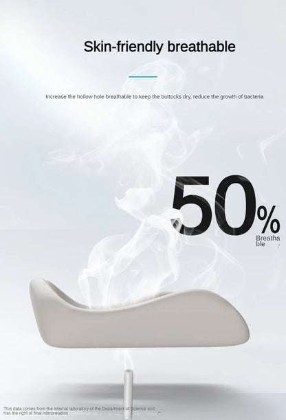 Orthopedic Memory Foam Coccyx Cushion – Tailbone & Sciatica Pain Relief for Office Chair & Car Seat, Non-Slip Comfort Design