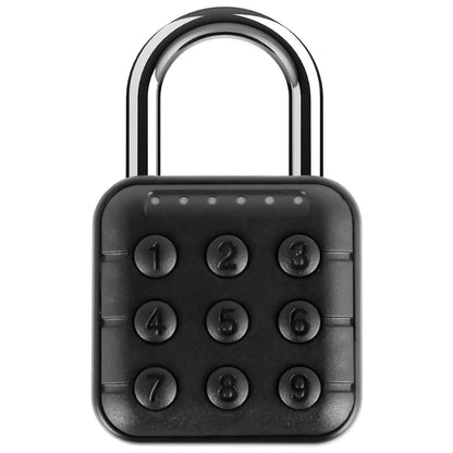 Keyless 6-Digit Combination Locker Padlock – Easy Use Code Lock for Gym, School Lockers, and Outdoor Fences