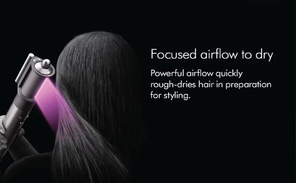 Professional Curling Iron & Hair Dryer Hot Comb – Hair Straightener Styling Brush for Salon & Home