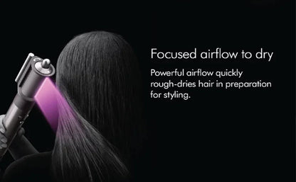 Professional Curling Iron & Hair Dryer Hot Comb – Hair Straightener Styling Brush for Salon & Home