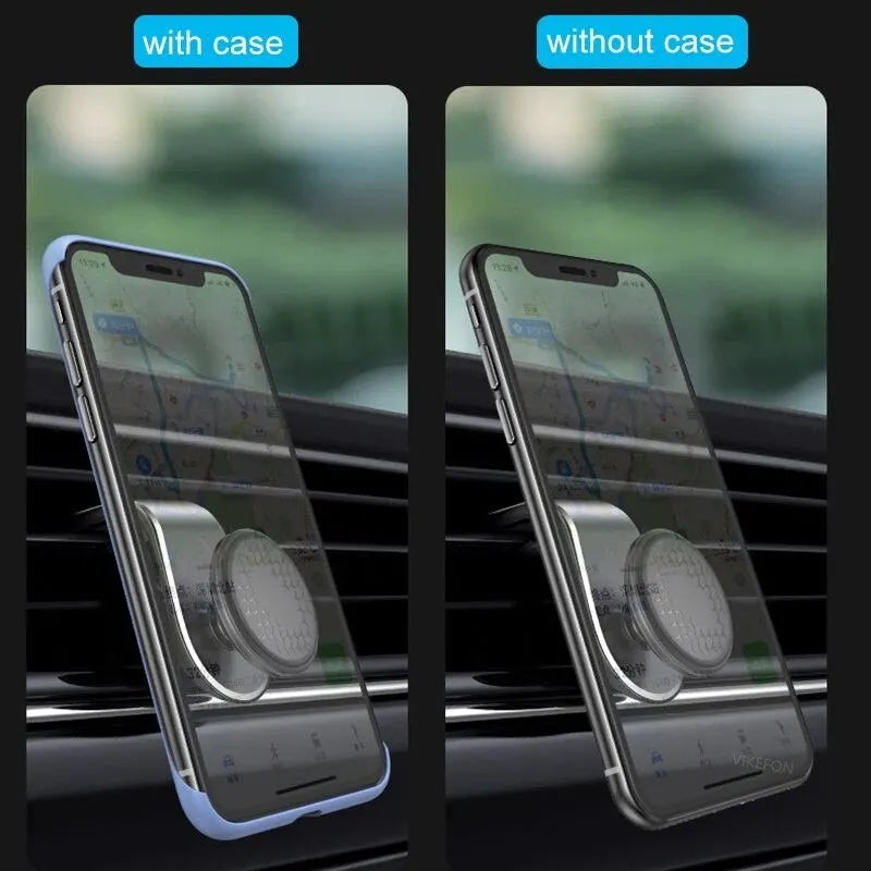 Magnetic Air Vent Car Phone Holder: Universal Mount for iPhone, Samsung, Xiaomi & GPS