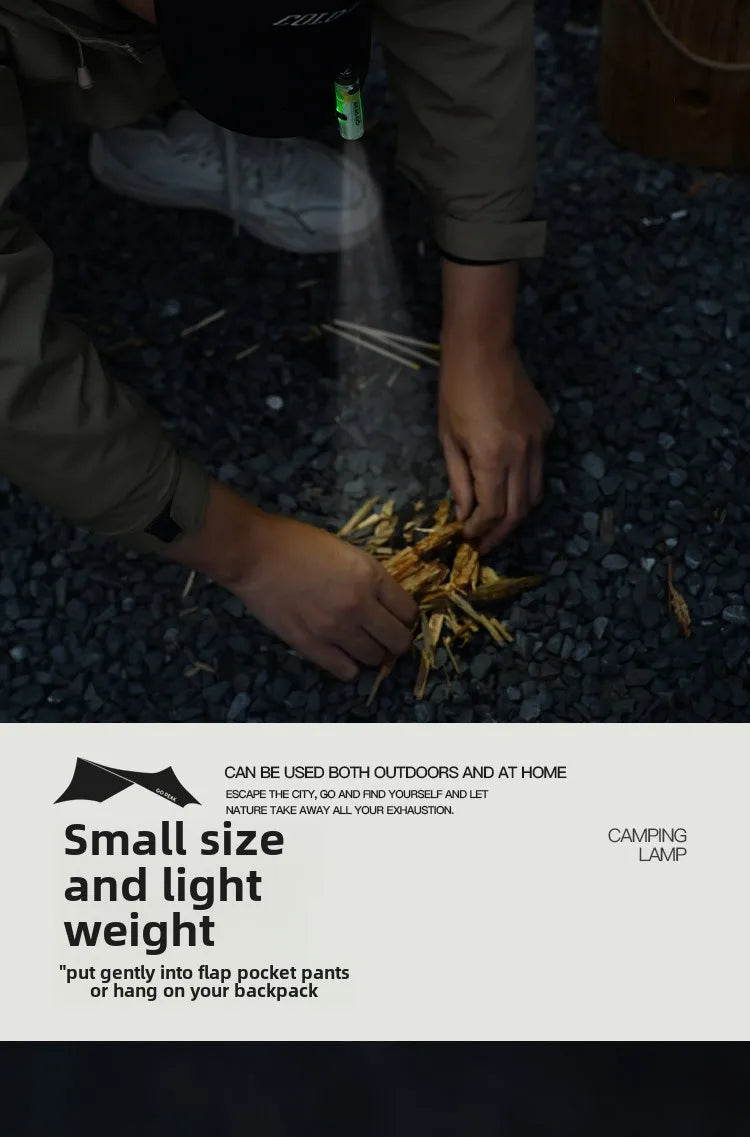 GOPEAK Pocket Mini LED Flashlight – Outdoor Key Clip Cap Light, Long-Lasting Emergency and Disaster Relief 5050 Small Torch