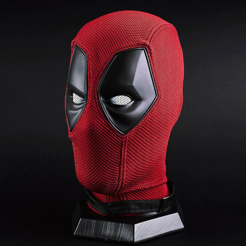 Deadpool Cosplay Mask - Wade Winston Wilson Latex Soft Adult Party Mask, Halloween Costume Props, One Size